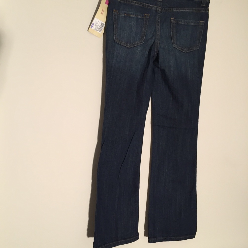Cherokee Boot Cut Adjustable Blue Jeans - Picture 3 of 11